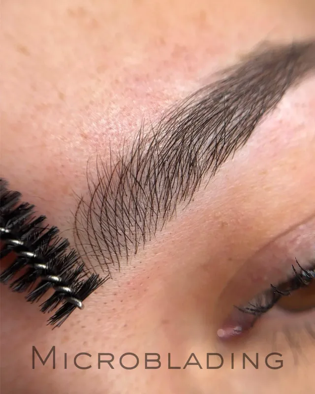 Trabajo real: Microblading